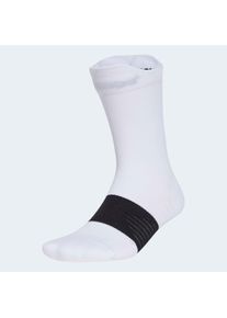 Funktionssocken adidas Performance "RUNXGRAFIC SOCK", Damen, Gr. M (40/42), schwarz-wei&szlig; (wei&szlig;, schwarz), Obermaterial: 57% Polyamid, 38% Polyester, 5% Elasthan, Socken Funktionssocken