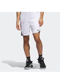 Trainingsshorts adidas Performance "M ICON SQUAD S", Herren, Gr. L, N-Gr, schwarz-wei&szlig; (wei&szlig;, schwarz, normal, gr.), Obermaterial: 100% Polyester, clean, Hosen Trainingsshorts