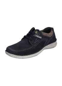 Schn&uuml;rschuh Josef Seibel "Anvers 91, indigo-kombi", Herren, Gr. 41, blau (indigo, kombi), Obermaterial: 100% Rindsleder Leather cow., Schuhe Schn&uuml;rschuh