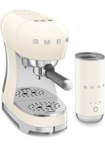 Smeg Espressomaschine "ECF12", creme, 2, Kaffeemaschinen, Espressomaschine