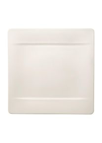 Villeroy & Boch Speiseteller VILLEROY & BOCH "Gourmetteller Modern Grace 31 x 31 cm wei&szlig;", wei&szlig;, L:31cm, Speiseteller, Speiseteller