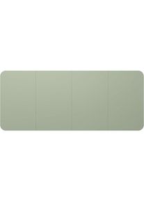 Design-XXL-Whiteboard VisuWall Curve, Stahlblech, emailliert, BxH 4900 x 1980 mm, gr&uuml;n Chameleon