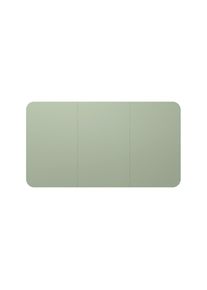 Design-XXL-Whiteboard VisuWall Curve, Stahlblech, emailliert, BxH 3920 x 1980 mm, gr&uuml;n Chameleon