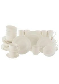 Creatable , Wei&szlig; , Keramik , 200 ml,200 ml,380 ml,400 ml , lebensmittelecht, stapelbar ,
