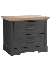 M&Ouml;BELIX M&ouml;belix , Graphitfarben, Eiche Artisan , Holzwerkstoff , 1 Schublade(n) Schubladen , 64x54x41 cm , Soft-Close-System ,