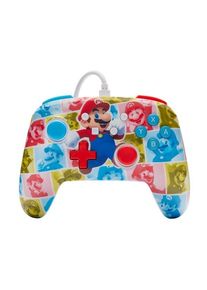 PowerA Vylep&scaron;en&yacute; k&aacute;blov&yacute; ovl&aacute;dač pre Nintendo - Super Mario - Mario Hero Reel
