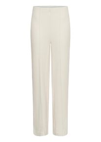 Stoffhose Soaked in Luxury "Strickhose SLBai", Damen, Gr. L, N-Gr, wei&szlig; (whisper wei&szlig;), Obermaterial: 65% Polyester PES. 35% Viskose CV., Hosen Stoffhose