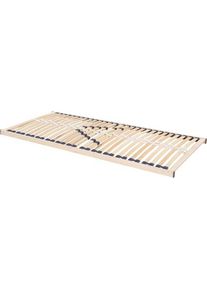 Primatex , Holz , Birke,Birke , Schichtholz,Schichtholz , 3-Zonen , 140x200 cm , Federholzleisten verleimt, Federleisten mit Duokappen, Mittelgurt, individuelle Liegeh&auml;rteeinstellung ,