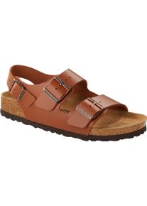 Sandale Birkenstock "Milano NL, normale Weite", Herren, Gr. 46, braun, Obermaterial: 100% sonstige Fasern AF., Schuhe Sandale