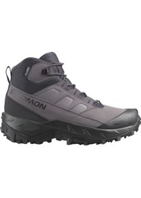 Winterstiefel Salomon "CROSSTRAK WP W", Damen, Gr. 41, nine iron, excalibur, phantom, Synthetik, Textil, Schuhe Winterstiefel, wasserdicht