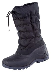 Winterstiefel Spirale "Stella Damenstiefel gef&uuml;ttert" Gr. 42, schwarz, 42, Obermaterial: 100% PVC PVC., Schuhe, Winterstiefel