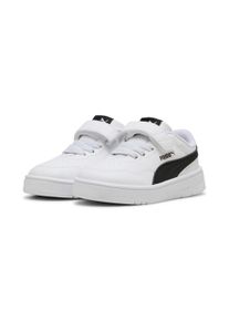 Sneaker Puma "COURT LALLY AC INF", M&auml;dchen, Gr. 26, Puma wei&szlig;, Puma schwarz, Synthetik, Schuhe Sneaker, f&uuml;r sportliche und l&auml;ssige Anl&auml;sse, mit SOFTFOAM+ D&auml;mpfung