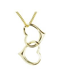 Kette mit Anh&auml;nger OSTSEE-SCHMUCK "- Herz - Gold 333/000 -" Gr. 42, gold (gold 333, goldfarben, gelb), Halsketten, Damen, Gelbgold 333, Kette mit Anh&auml;nger