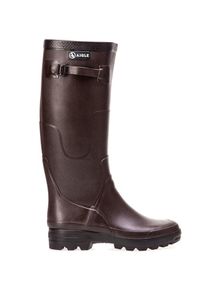 Gummistiefel Aigle "Benyl M", Damen, Gr. 47, brun, Obermaterial: 100% Naturkautschuk NaRubber., Schuhe Gummistiefel