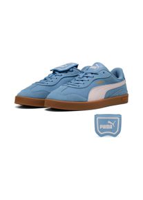 Sneaker Puma "CLUB AZURA SD", Damen, Gr. 42,5, zen blau, powder pink, Leder, unifarben, Schuhe Sneaker, f&uuml;r sportlichen Look im Alltag, mit Leder-Obermaterial