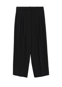 Stoffhose comma, Damen, Gr. 36, N-Gr, schwarz, Web, Obermaterial: 97% Polyester, 3% Elasthan, unifarben, normal lang, Hosen Stoffhose, mit Stretch