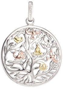 Kettenanh&auml;nger Engelsrufer "Indian summer LEBENSBAUM", rosa (silber, 925, goldfarben, ros&eacute;goldfarben), Schmuckanh&auml;nger, Damen, Silber 925 (Sterlingsilber), 8,7 g, Kettenanh&auml;nger