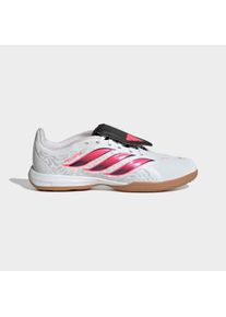Fu&szlig;ballschuh adidas Performance "PREDATOR LEAGUE FT IN J", Kinder, Gr. 38, cloud wei&szlig;, solar turbo, core schwarz, Synthetik, Schuhe Fu&szlig;ballschuh, f&uuml;r Hallenboden, f&uuml;r Jugendliche & Kinder