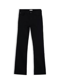 Bootcut-Jeans Tommy Hilfiger "SKYE MID RISE BOOTCUT STAY BLACK", Damen, Gr. 30, L&auml;nge 32, schwarz (stay schwarz), Denim/Jeans, Obermaterial: 99% Baumwolle, 1% Elasthan, unifarben, lang, Jeans Bootcut-Jeans, Baumwollmischung, bootcut, mid waist