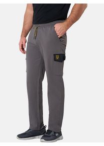 Jogginghose Jan Vanderstorm "Jogginghose LARSBORG", Herren, Gr. 5XL, N-Gr, dunkelgrau, Obermaterial: 100% Baumwolle CO., Hosen Jogginghose