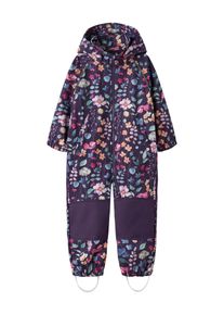 Softshelloverall name it "NMFALFA08 SOFTSHELL SUIT AOP 1FO NOOS", M&auml;dchen, Gr. 98, N-Gr, bunt (crown jewel aop:botanical meadow), Softshell, Obermaterial: 94% Polyester, 6% Elasthan, bedruckt, elastischer Bund, Overalls Softshelloverall, mit verstellbarer und abnehmbarer Fu&szlig;schlaufe
