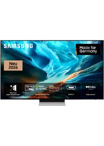 Samsung OLED-Fernseher "GQ77S90HAT", Energieeffizienz: E, schwarz (graphitschwarz), 77 &Prime;, Fernseher, Antireflexion mit Glare Free, OLED HDR+, Gaming mit 165Hz, HDMI 2.1, OLED-Fernseher