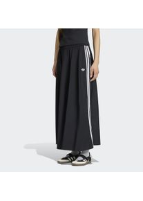 Shirtkleid adidas originals "FIREBIRD SKIRT", Damen, Gr. XXL, N-Gr, schwarz (schwarz, wei&szlig;), Obermaterial: 100% Polyester, Kleider Shirtkleid, im sportlichen Stil, mit Druckknopfverschluss