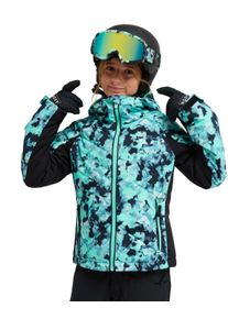 Snowboardjacke Roxy "Snowdrift 10K", Kinder, Gr. 16, arctic cool chaos rg, Obermaterial: 55% Polyester, 45% Polyester., Jacken Snowboardjacke