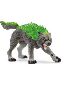 Spielfigur Schleich "ELDRADOR, Granitwolf (70153)", grau (grau, gr&uuml;n), Spielfiguren, Kinder, Kunststoff, Spielfigur
