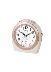 Quarzwecker FILIUS zeitdesign, wei&szlig;, Wecker, Quarzwecker, Schlafzimmer,Jugendliche,Beleuchtung,schleichende Sekunde,Glockenalarm