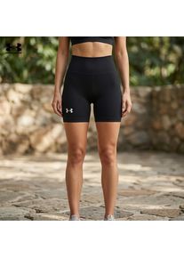 Authentic UA Women 3 Inch Yoga Shorts Quick Dry Stretch Shaping Compression Pants for Fitness Running Training