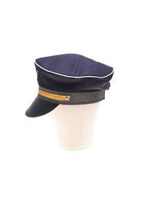 Captain Hat Flight Attendant Pilot Costume Accessory For Halloween Party Cosplay Masquerade Theater Play Cap Jewelry Hair