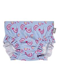 Badehose Sterntaler "Badehose Regenbogen", Kinder, Gr. 116, EURO, hellblau, Obermaterial: 82% Polyamid PA. 18% Elasthan EL., Badehosen Badehose