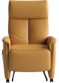 Sit & More TV-Sessel SIT & MORE "Cremona Comfort Plus", curry, B:87cm H:116cm T:89cm, Sessel, TV-Sessel, bis 200 Kg belastbar, mit Herz-Waage Funktion