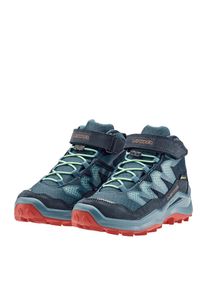 Wanderschuh Lowa "MADDOX PRO GTX MID VC JR", Kinder, Gr. 37, blau (navy, rauchblau), Textil, Veloursleder, Schuhe Wanderschuh, wasserdicht, winddicht,atmungsaktiv dank GORE-TEX Membrane