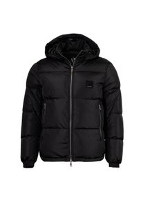 Steppjacke Armani Exchange "Steppjacke Piumino - Down Jacket", Herren, Gr. XL, schwarz, Obermaterial: 100% Polyamid PA. Futter: 100% Polyamid PA. 80% Entendaune duck down. 20% Entenfeder duckfeather., Jacken Steppjacke