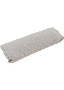 Dekokissen Musterring "JUSTB PM100, perfektes Komfort-Extra", beige (nature grau, meliert unifarben), B:74cm H:11cm L:25cm, Faserb&auml;llchen, Dekokissen_Sitzkissen_Kissenh&uuml;llen, Dekokissen, Ergonomische Unterst&uuml;tzung, passender Look & Musterring-Garantie