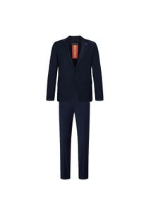 Anzug Benvenuto. "Benvenuto. Anzug", Herren, Gr. 44, N-Gr, blau (navy), Obermaterial: 53% Polyester PES. 43% Wolle WO. 4% Elasthan EL., uni, Anz&uuml;ge Anzug