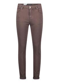 Relaxhose Betty Barclay "Basic-Jeans mit Waschung", Damen, Gr. 42, EURO, muskat, Obermaterial: 56% Baumwolle CO. 30% Viskose CV. 12% Polyester PES. 2% Elasthan EL., Hosen Relaxhose