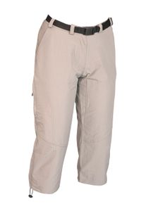 3/4-Hose DEPROC Active "KENORA Full Stretch Piratenhose Damen", Damen, Gr. 36/38 (M), Normalgr&ouml;&szlig;en, beige (sand), Jersey, 95% Polyester. 5% Elasthan, 3/4-L&auml;nge, Hosen 3/4-Hose, auch in Gro&szlig;en Gr&ouml;&szlig;en erh&auml;ltlich