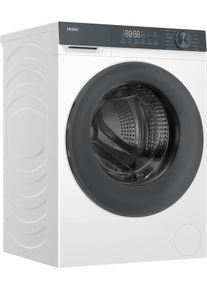 Haier Waschmaschine "HW100-BP14637", Energieeffizienz: A, wei&szlig;, B:59,5cm H:85cm T:55,9cm, Waschmaschinen, Smart AI Automatikprogramm, Waschmaschine