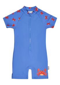 Badehose Sterntaler "Schwimmanzug Krabbe", Jungen, Gr. 92, EURO, blau (meerblau), Obermaterial: 82% Polyamid PA. 18% Elasthan EL., Badehosen Badehose