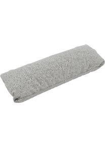 Dekokissen Musterring "JUSTB PM100, perfektes Komfort-Extra", grau (stone, grau, unifarben), B:74cm H:11cm L:25cm, Faserb&auml;llchen, Dekokissen_Sitzkissen_Kissenh&uuml;llen, Dekokissen, Ergonomische Unterst&uuml;tzung, passender Look & Musterring-Garantie