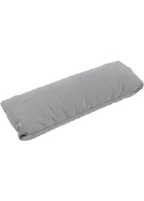 Dekokissen Musterring "JUSTB PM100, perfektes Komfort-Extra", grau (stone, grau, meliert unifarben), B:74cm H:11cm L:25cm, Faserb&auml;llchen, Dekokissen_Sitzkissen_Kissenh&uuml;llen, Dekokissen, Ergonomische Unterst&uuml;tzung, passender Look & Musterring-Garantie