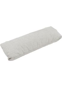 Dekokissen Musterring "JUSTB PM100, perfektes Komfort-Extra", wei&szlig; (platin, unifarben), B:84cm H:11cm L:25cm, Faserb&auml;llchen, Dekokissen_Sitzkissen_Kissenh&uuml;llen, Dekokissen, Ergonomische Unterst&uuml;tzung, passender Look & Musterring-Garantie