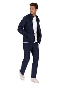 Jogginganzug TRIGEMA "TRIGEMA Freizeitanzug-Set", Herren, Gr. 3XL, blau (navy), Single Jersey, 100% Baumwolle, Sportanz&uuml;ge Jogginganzug