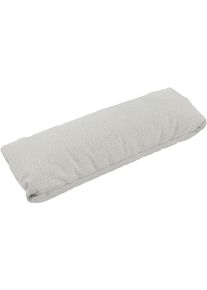 Dekokissen Musterring "JUSTB PM100, perfektes Komfort-Extra", wei&szlig; (snow, unifarben), B:84cm H:11cm L:25cm, Faserb&auml;llchen, Dekokissen_Sitzkissen_Kissenh&uuml;llen, Dekokissen, Ergonomische Unterst&uuml;tzung, passender Look & Musterring-Garantie