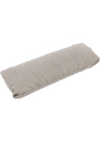 Dekokissen Musterring "JUSTB PM100, perfektes Komfort-Extra", beige (schwarz nature, unifarben), B:84cm H:11cm L:25cm, Faserb&auml;llchen, Dekokissen_Sitzkissen_Kissenh&uuml;llen, Dekokissen, Ergonomische Unterst&uuml;tzung, passender Look & Musterring-Garantie