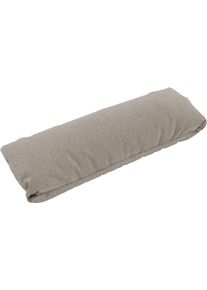 Dekokissen Musterring "JUSTB PM100, perfektes Komfort-Extra", beige (taupe, meliert unifarben), B:74cm H:11cm L:25cm, Faserb&auml;llchen, Dekokissen_Sitzkissen_Kissenh&uuml;llen, Dekokissen, Ergonomische Unterst&uuml;tzung, passender Look & Musterring-Garantie