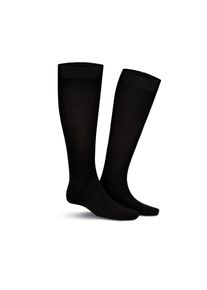 Kniestr&uuml;mpfe Kunert "CLARK", Herren, Gr. 47-50, Sockengr&ouml;&szlig;e, schwarz (braun, meliert), Baumwollmischung, normal, Socken Kniestr&uuml;mpfe, druckfreier Komfortbund, Cotton-Mix
